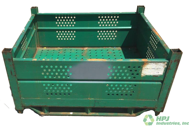 Used HPJ Industries 53" x 48" x 26" Steel Tub No Drop Doors