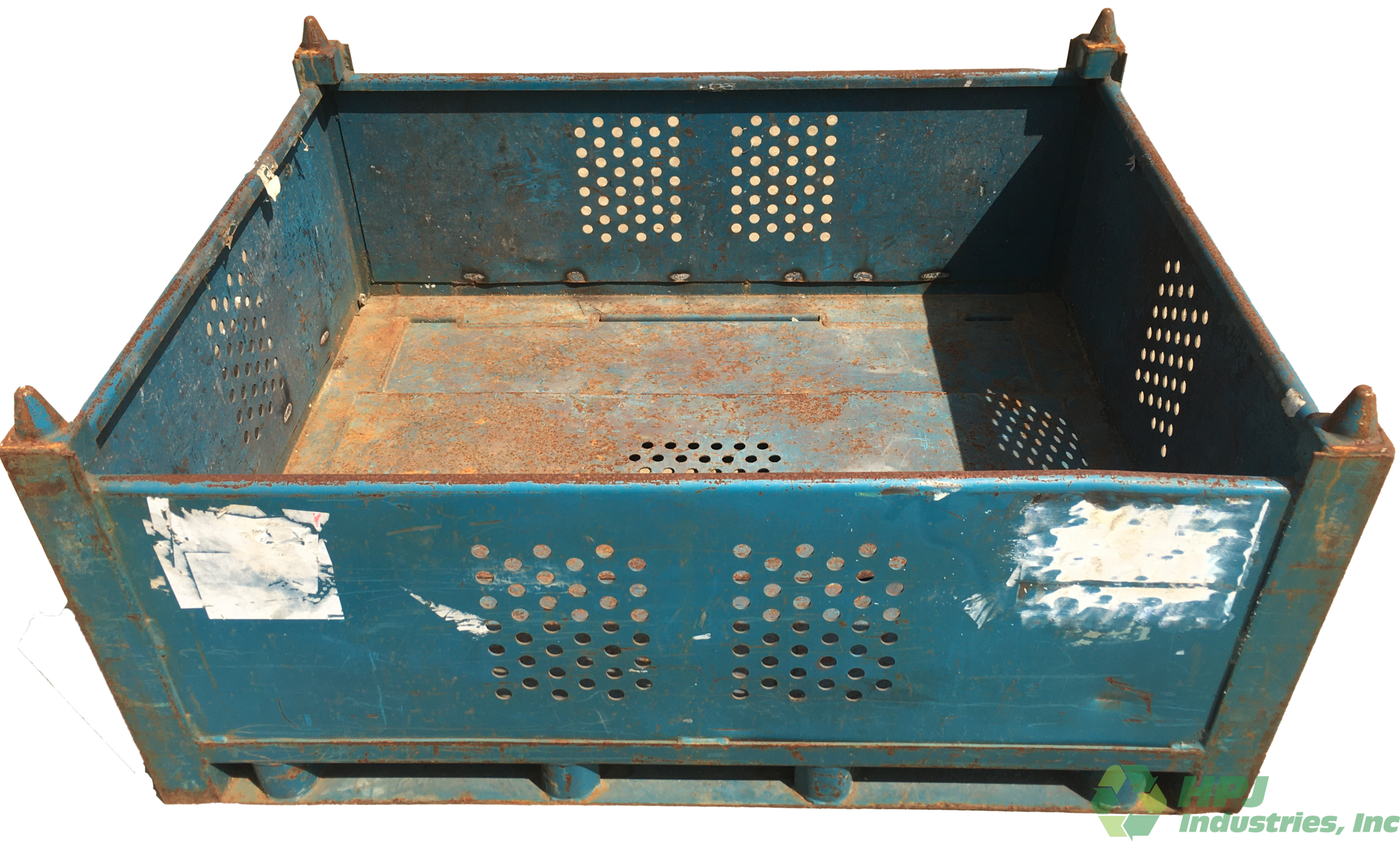 Used HPJ Industries 54" x 44" x 23" Steel Tub No Drop Doors