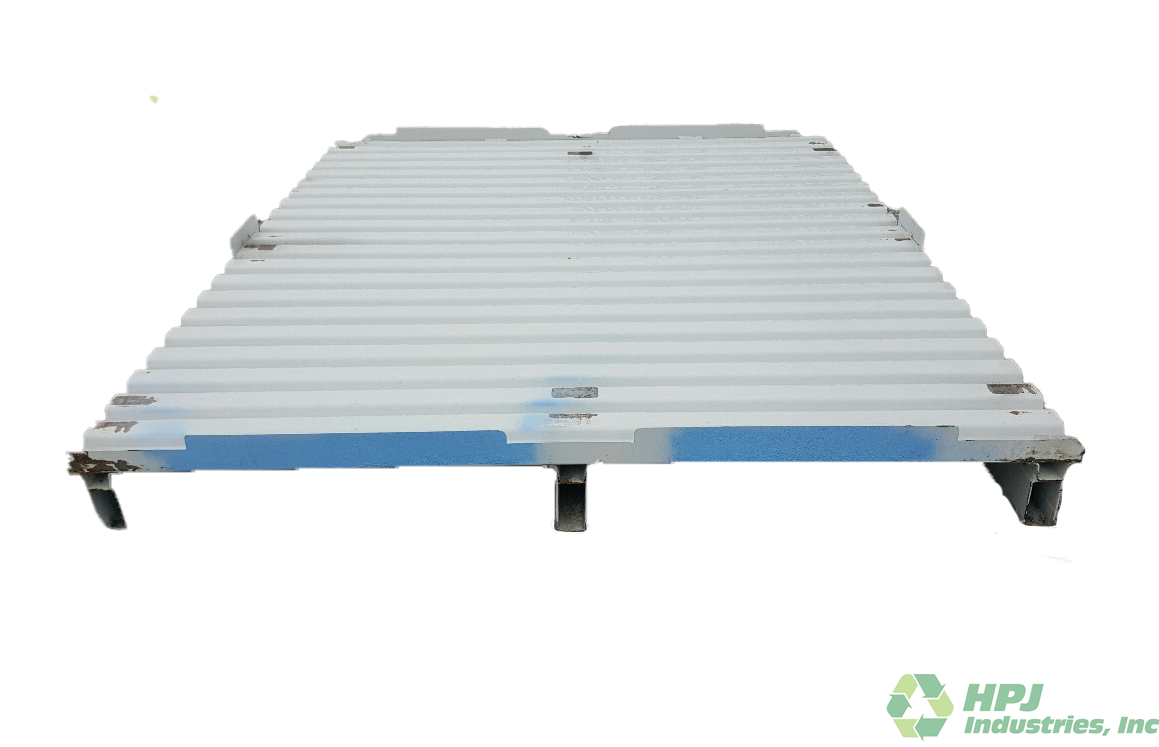 Used HPJ Industries  58" x 48" x 6" Steel Pallets