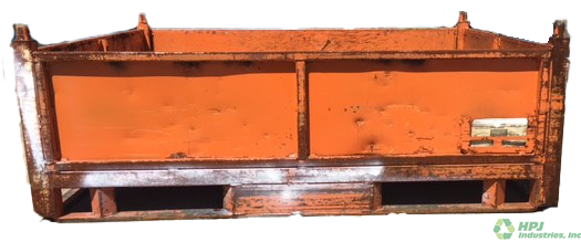 Used HPJ Industries 60" x 48" x 20" Steel Tub No Drop Doors