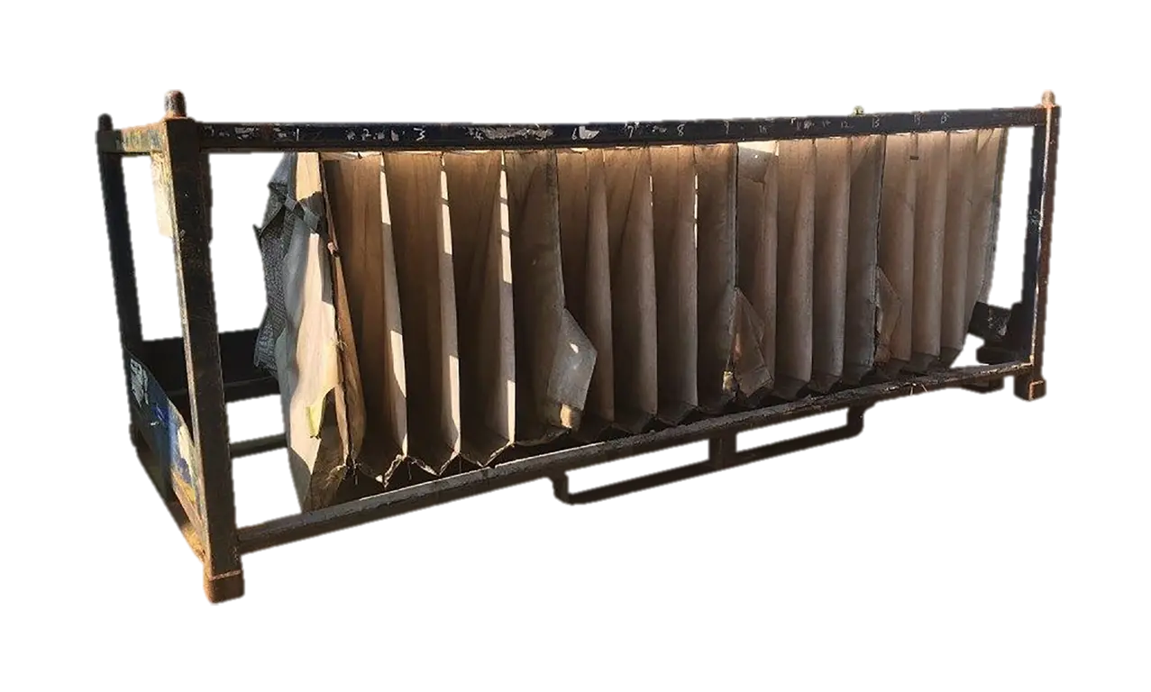 Used HPJ Industries 96" x 48" x 36" Steel Rack Pick Face 96" Side