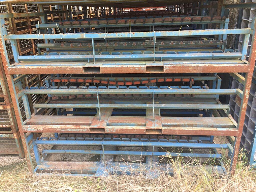 Used HPJ Industries 110" x 48" x 31" Steel Rack Pick Face 110" Side