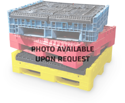 Reconditioned HPJ Industries 30" x 32" x 39" All Black Bulk Container