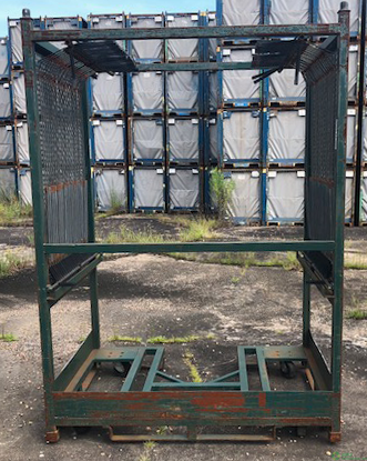 Used HPJ Industries 65" x 48" x 90" Steel Rack Pick Face 65" Side