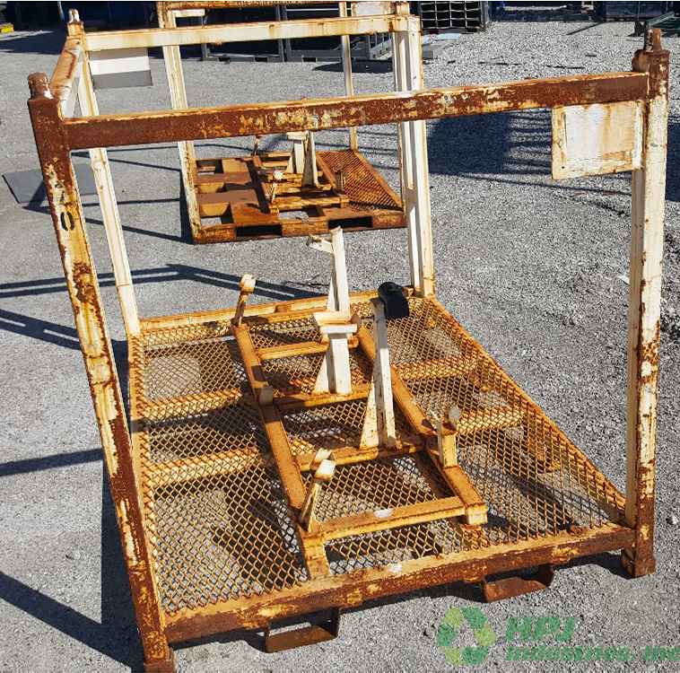 Used HPJ Industries 70" x 48" x 51" Steel Rack Pick Face 70" Side
