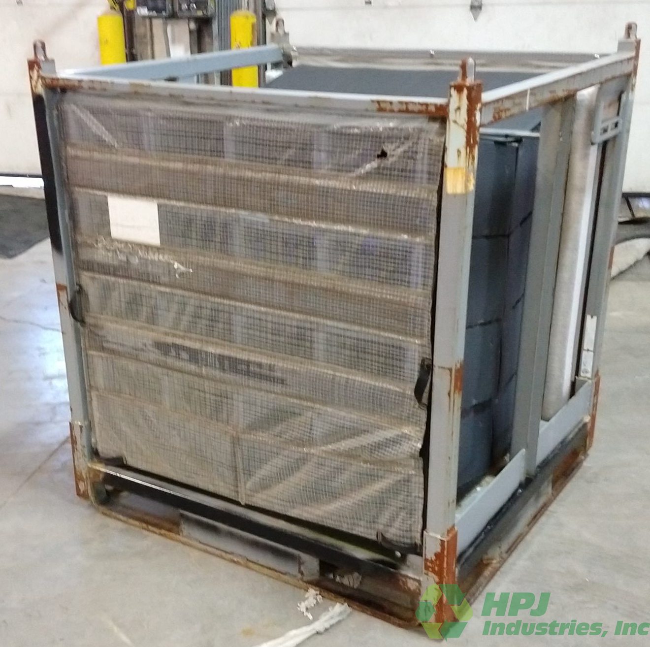 Used HPJ Industries 45" x 48" x 53.5" Steel Rack Pick Face Both 48" Sides