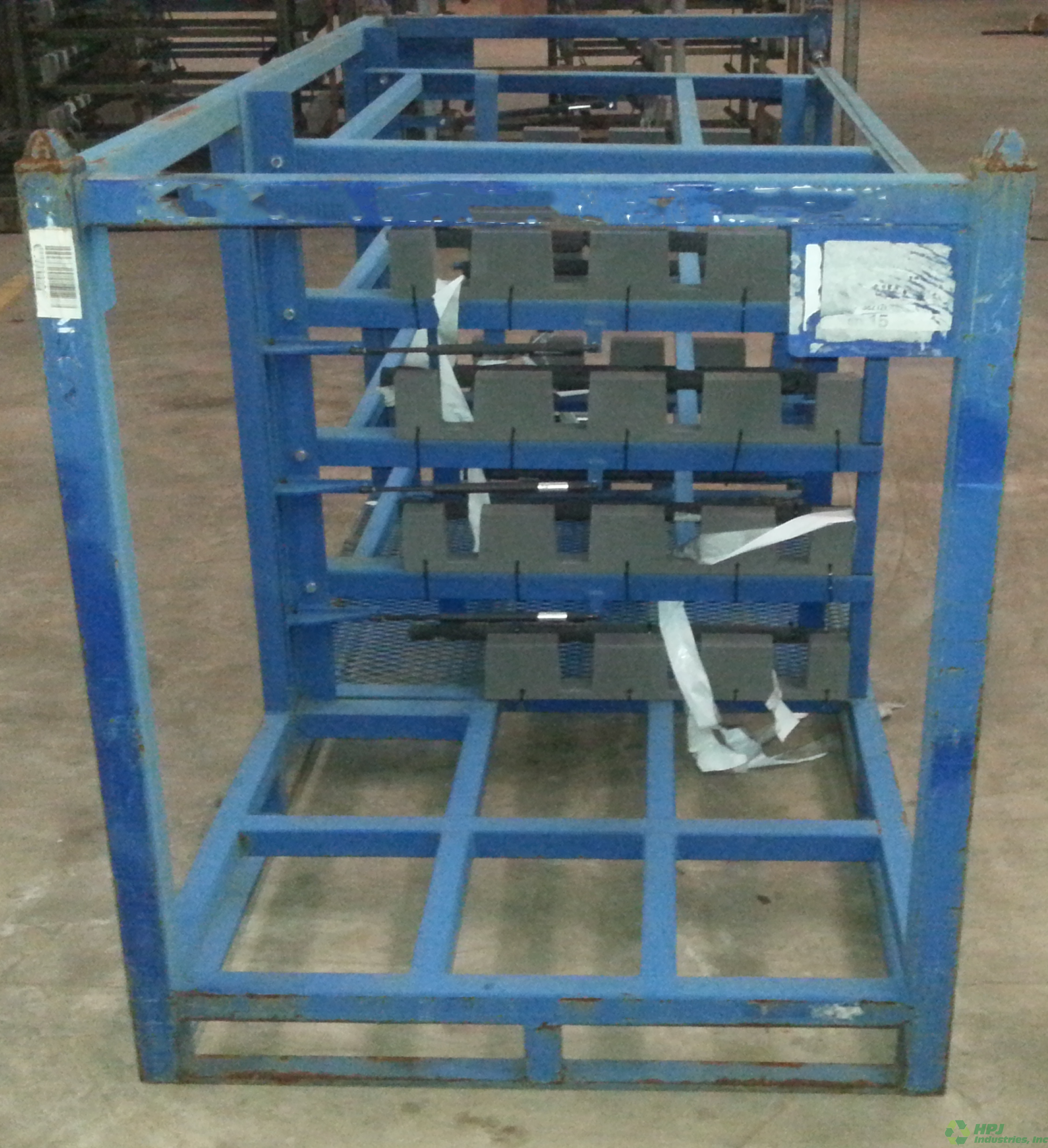 Used HPJ Industries 96" x 45" x 51" Steel Rack Pick Face 96" Side