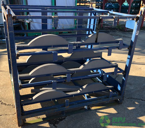 Used HPJ Industries 60" x 48" x 50" Steel Rack Pick Face 60" Side
