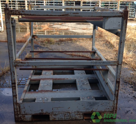 Used HPJ Industries 56" x 48" x 46" Steel Rack Pick Face 48" Side