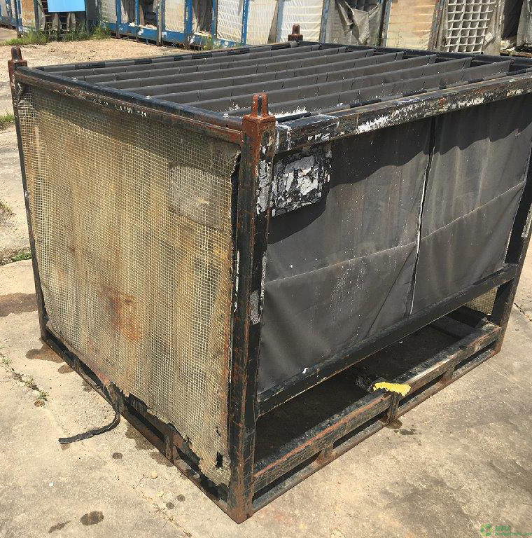 Used HPJ Industries 56" x 48" x 44" Steel Rack Pick Face 48" Side