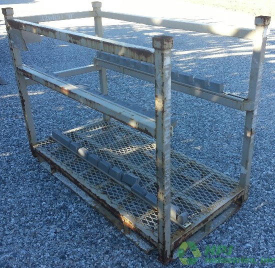Used HPJ Industries 65" x 32" x 49.5" Steel Rack Pick Face 32" Side