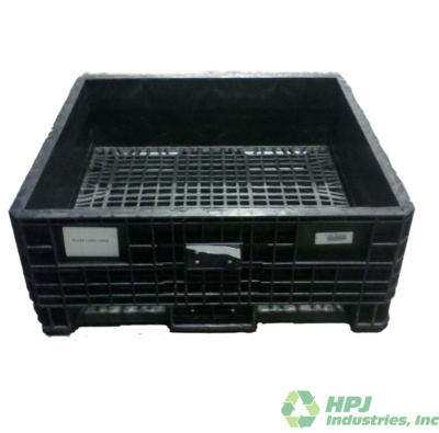 Reconditioned HPJ Industries 45" x 48" x 19" Fixed Wall Bulk Container
