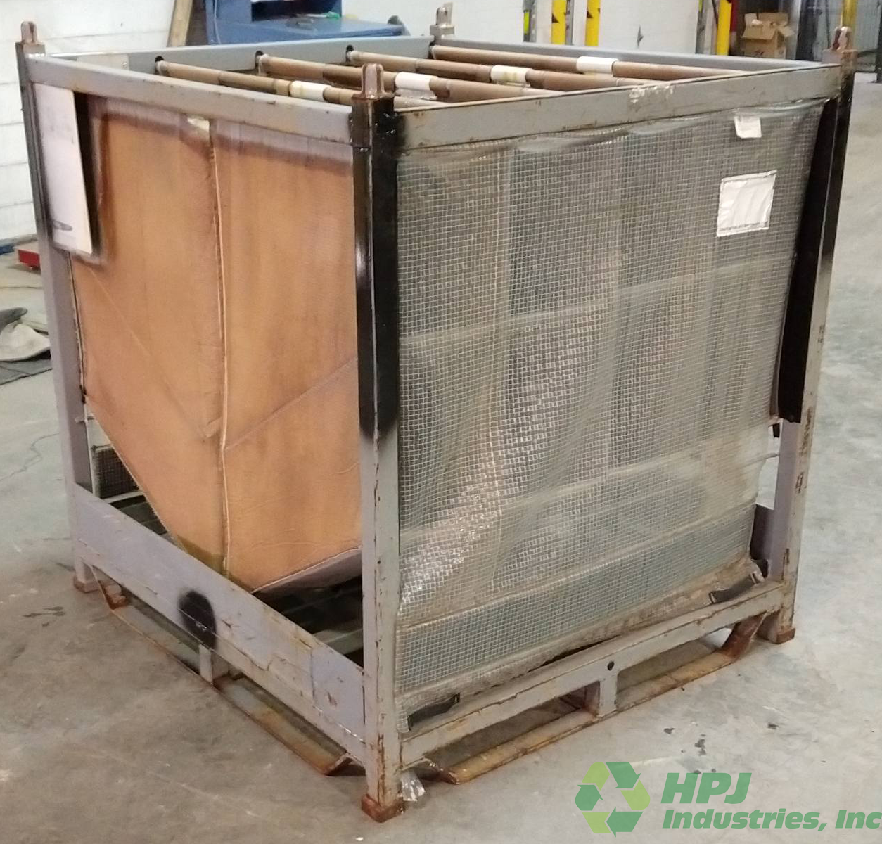 Used HPJ Industries 52" x 48" x 54" Steel Rack Pick Face Both 48" Sides