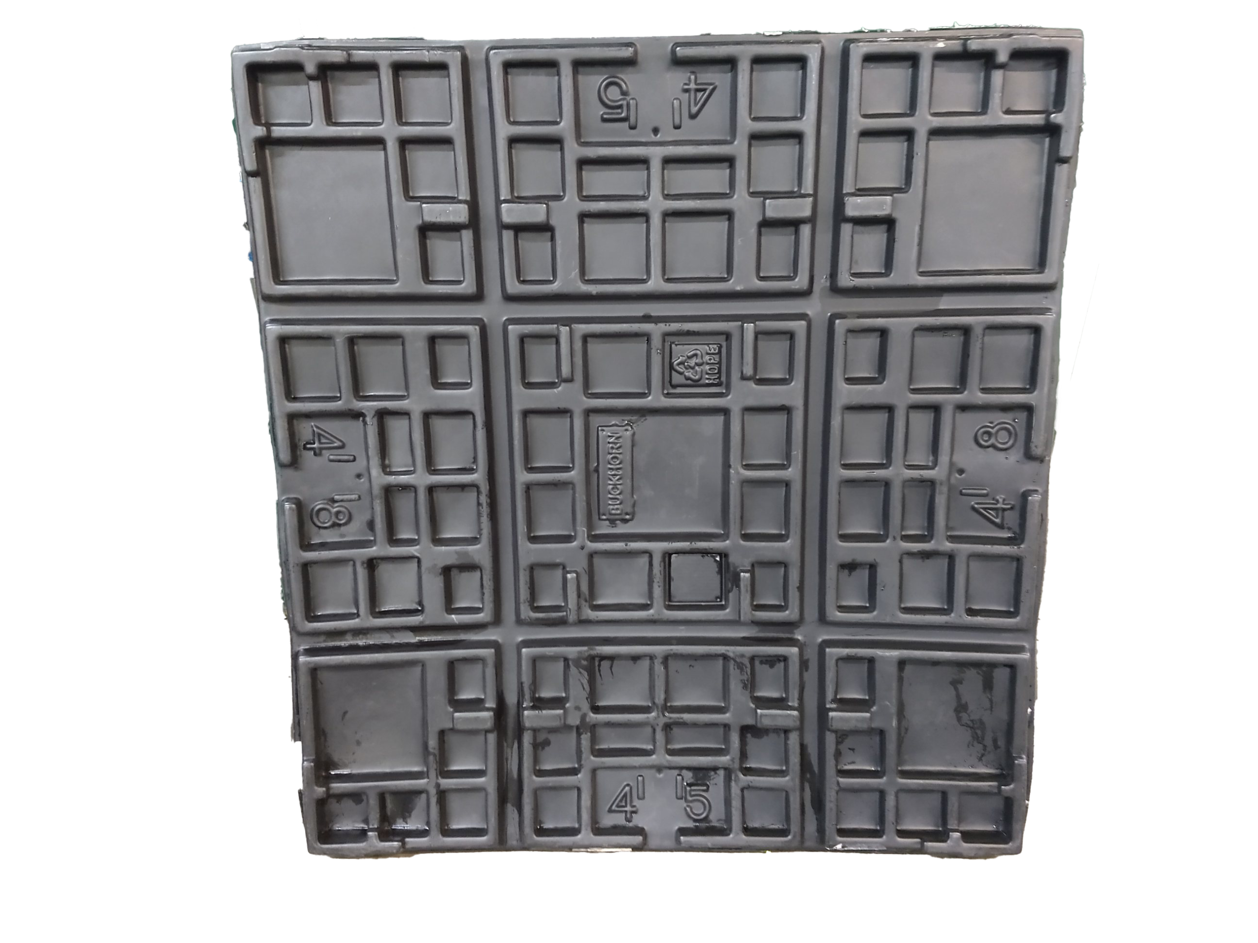 Used Buckhorn 45" x 48" x 6" Thermoformed Lid