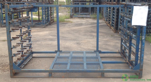 Used HPJ Industries 94" x 48" x 52" Steel Rack Pick Face 94" Side
