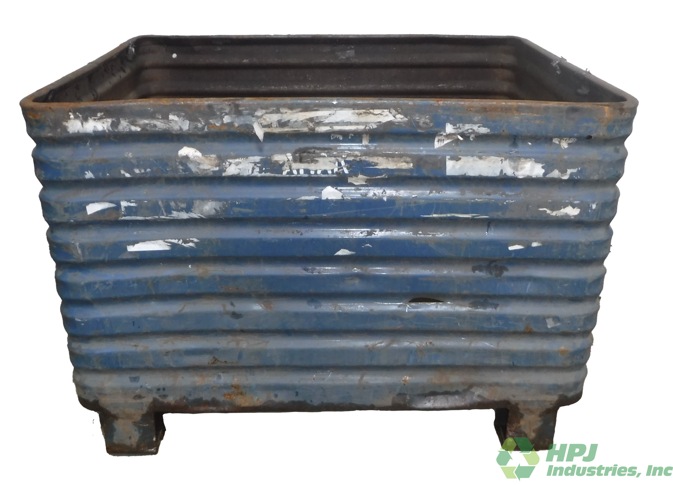 Used HPJ Industries 41" x 34.5" x 27.5" Steel Tub No Drop Doors