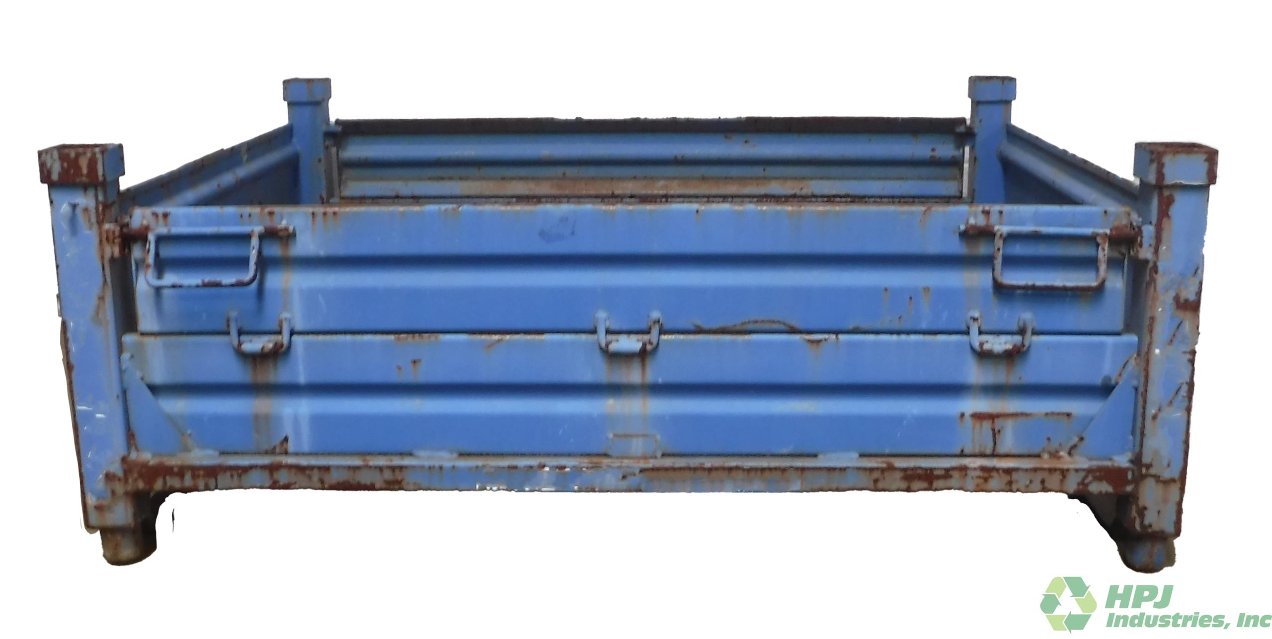 Used HPJ Industries 51" x 44" x 18" Steel Tub 51" Side - 2 Drop Doors
