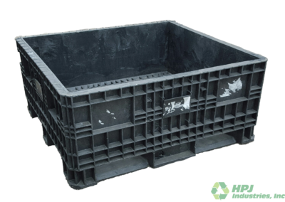 Reconditioned HPJ Industries 45" x 48" x 21" Fixed Wall Bulk Container