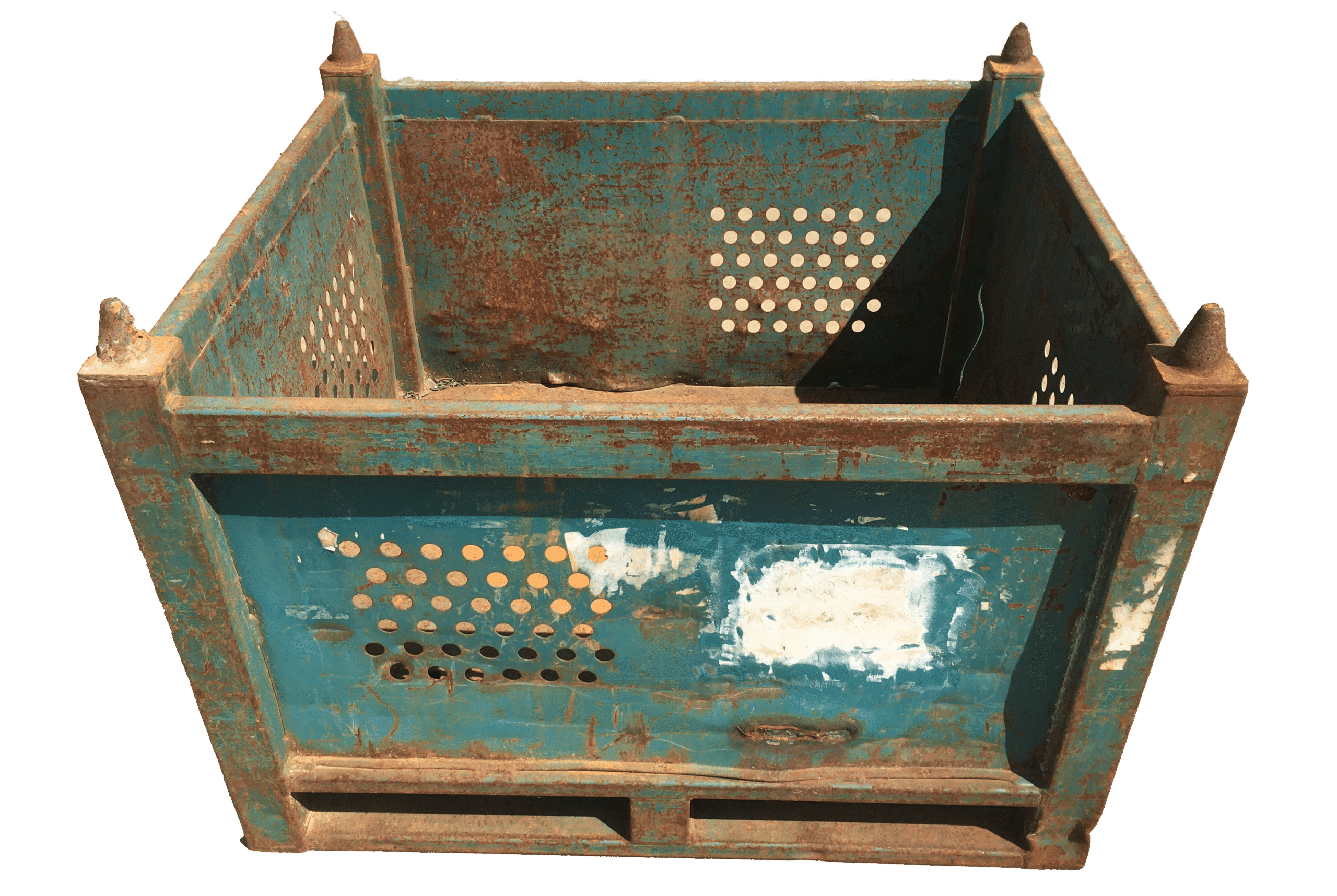 Used HPJ Industries 36" x 32" x 26" Steel Tub No Drop Doors