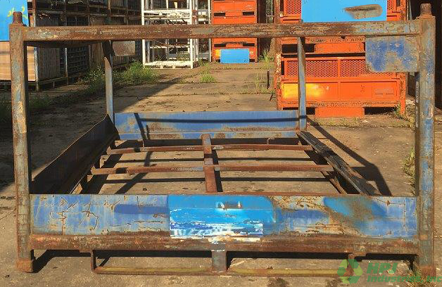 Used HPJ Industries 96" x 58" x 35" Steel Rack Pick Face 96" Side