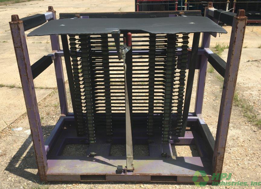 Used HPJ Industries 56" x 32" x 48" Steel Rack Pick Face 56" Side